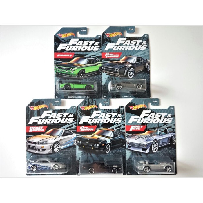 BEST SELLER FAST AND FURIOUS (2021) SERIES ASSORTMENT DIECAST HOT WHEELS FAST & FURIOUS FNF NISSAN