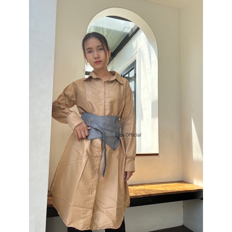 TrendyGaya- Emery obi belt jeans / ikat pinggang jeans obi / Obi belt adjustable