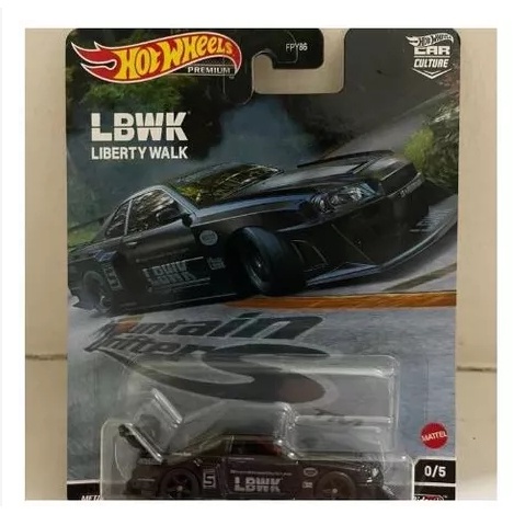 SALE HOT WHEELS NISSAN LBWK SKYLINE R34 SILHOUETTE CHASE HITAM HOTWHEELS READYY