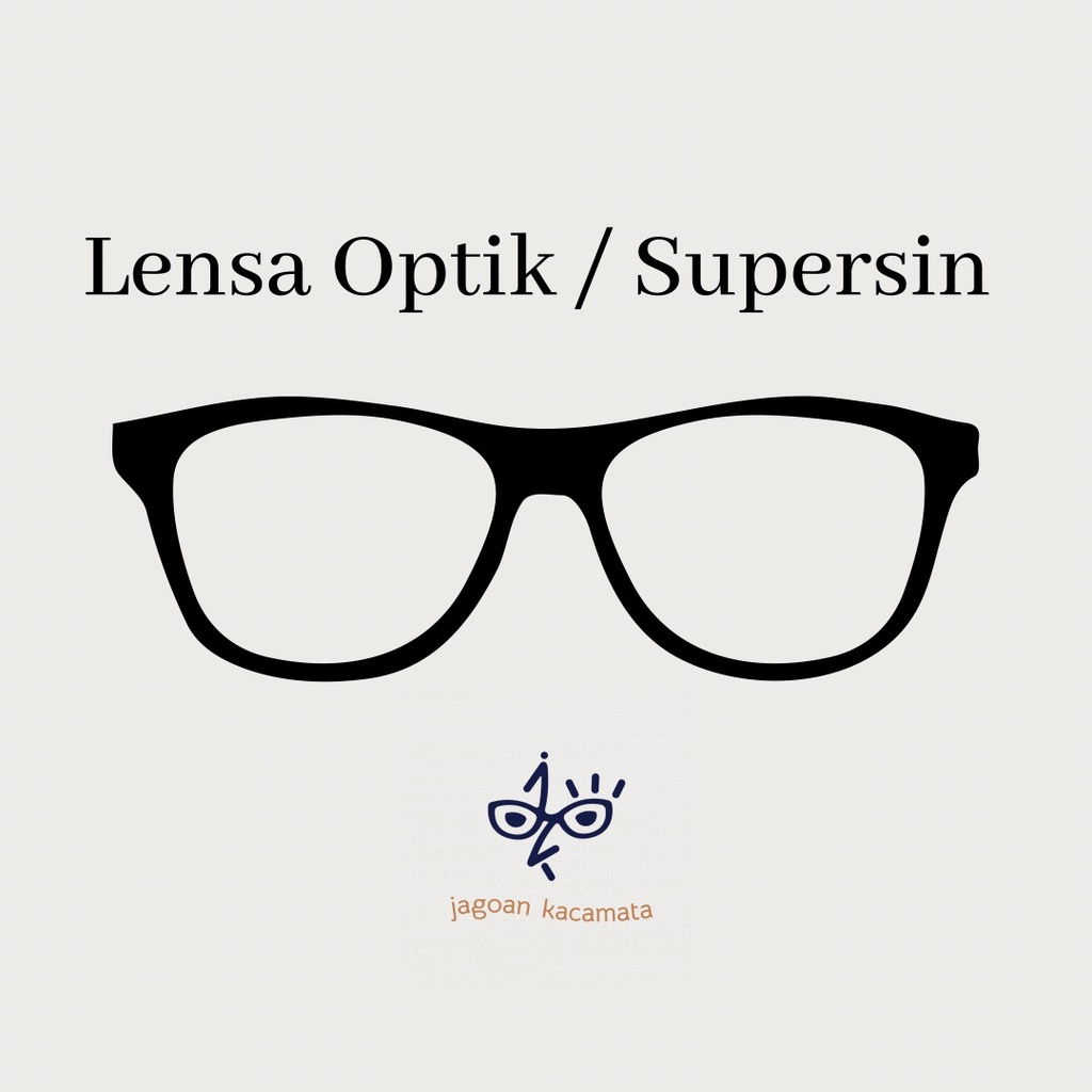 TrendyGaya- Lensa Supersin (Lensa Optik) Normal/minus/cylinder/plus