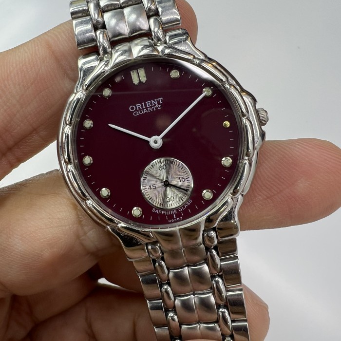 Jam Orient Sub second sapphire, Jam tangan orient jepang,jam bekas original, Jam jepang original,