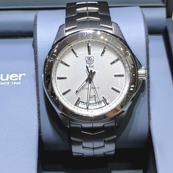 soldTag Heuer Link Calibre 5 42mm (Jam Bekas Automatic) *