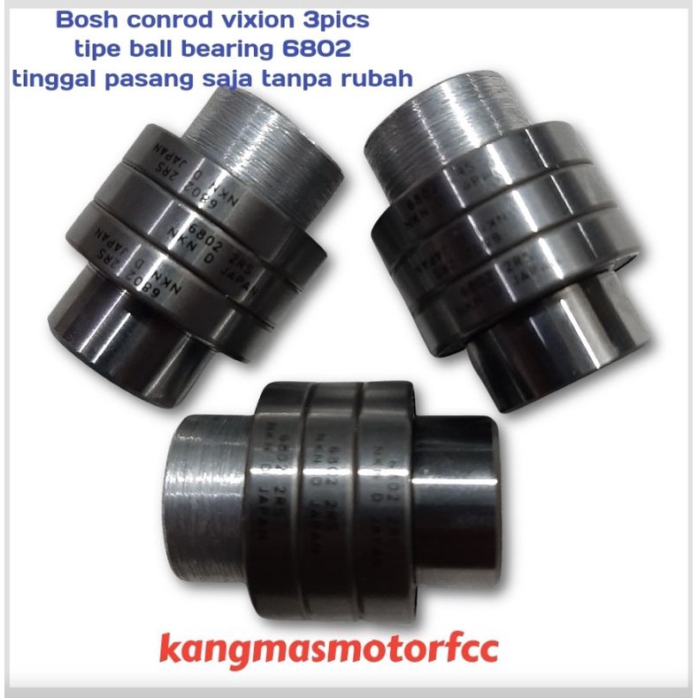 Bosh Conrod Vixion Model Bearing 6802