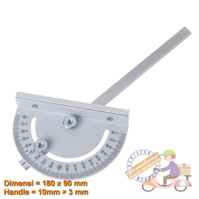 

TERLARIS Angle Ruler Miter Table Saw Gergaji Meja T style DIY Hobi Busur BESAR