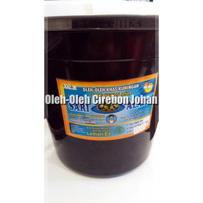 New Tape Ketan Hijau Kuningan Ember Besar Original