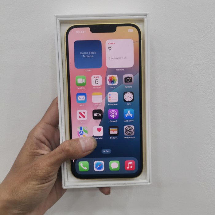 HP HAPE SECOND BEKAS IPHONE 14 PLUS IBOX *