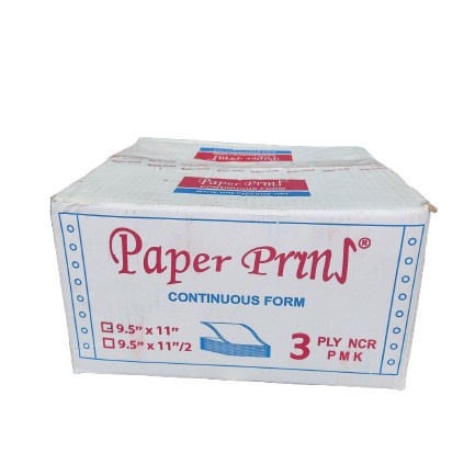 

Paperpryns Paper Prins Continous Form 3Ply NCR 9,5" x 11