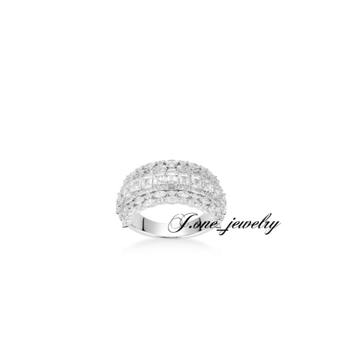 

Cincin Lebar Tengah Baguet Pingir Marquise