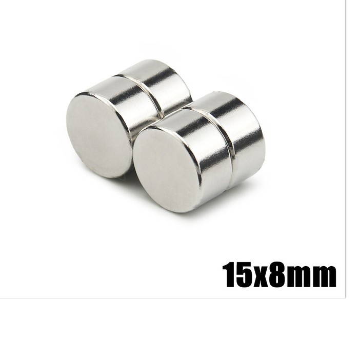 (GoodSeller) Magnet Neodymium Bulat Ketebalan 6mm dan 8mm