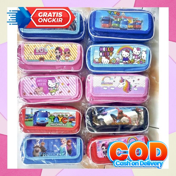 

Dosgrip Jotak Pemsil Tempat Pensil Lucu Kekinian Kotak Pencil Disgrip Murah Korea Estetik Dusgrip Korean Style Viral Pouch Tempat Pensil Multifugsi Aesthetic Pencil Case Cewek Cowok Aesthatic Tempat Pensil Wadah Pengsil (Grosir) 12Pcs Tepak Saku Premium