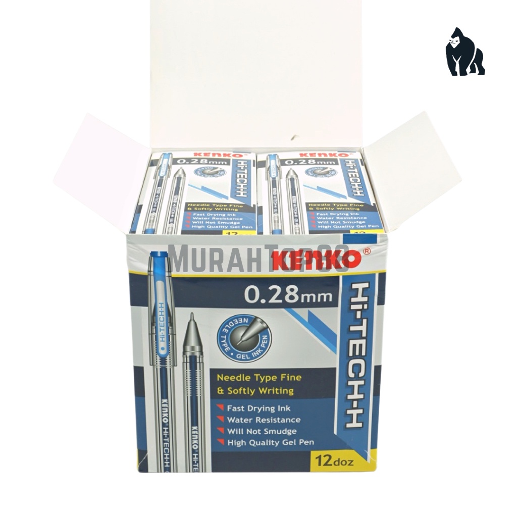 

Pulpen Kenko Hi Tech 0.28 Mm / Ballpoint Pen Tinta Gel Hi-Tech-H 0.28Mm [Per Lusin]