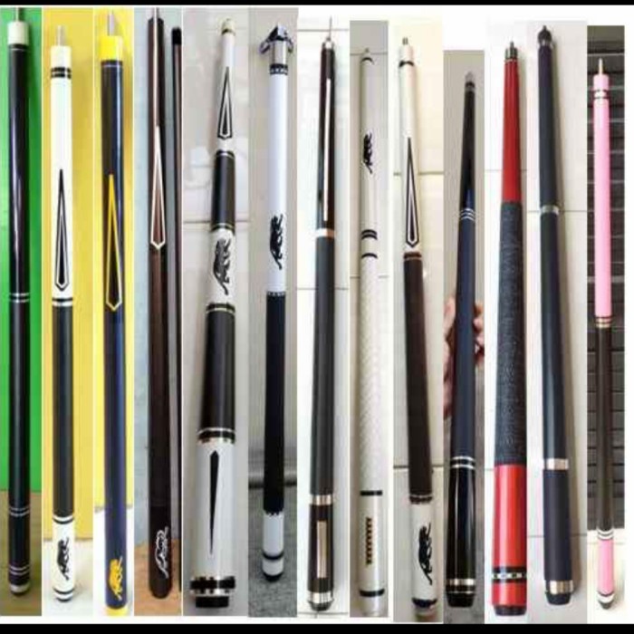 Cue Promo Bat Stik Billiard Biliard Joint Uniloc Aneka Pilihan Bat Saja