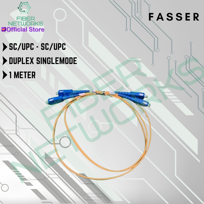 

Patch Cord Fiber Optic SC/UPC-SC/UPC Single Mode Duplex - 1 Meter