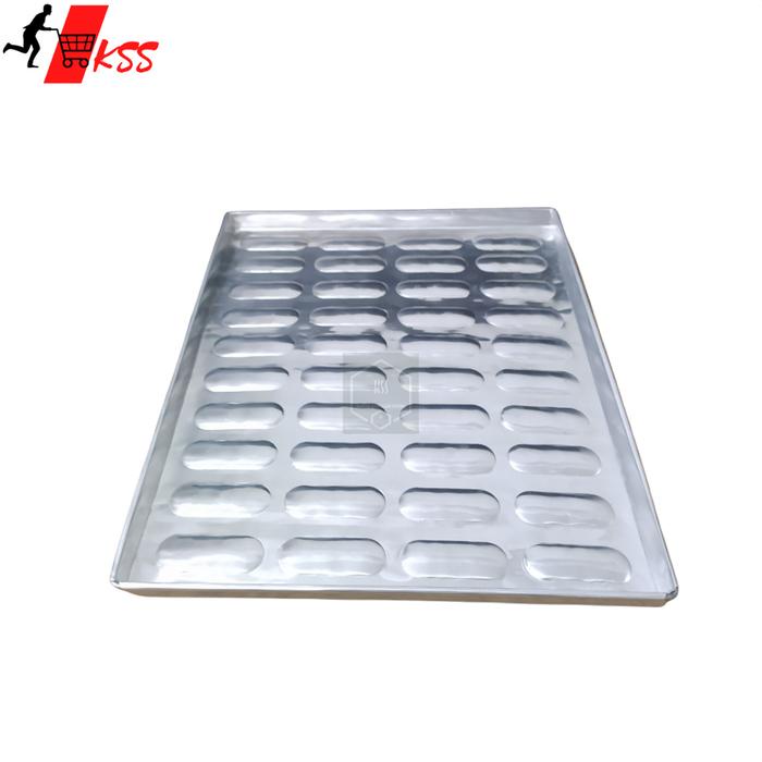 

Loyang Lidah Kucing Anti Lengket 30 X 40 Cm/Cetakan Kue Lidah Kucing 40 Cm X 30 Cm Aluminium Tebal