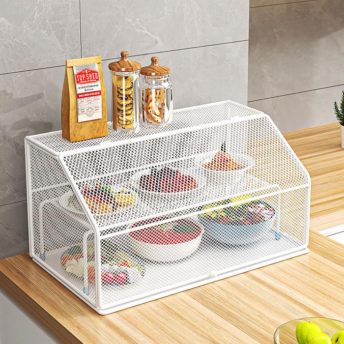 Tempat Penyimpanan Makanan Tudung Saji Rak Makanan Penutup Sayuran Terbuat Dari Besi Kuat Untuk