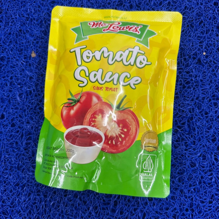 

MC LEWIS TOMATO SAUCE 200GR