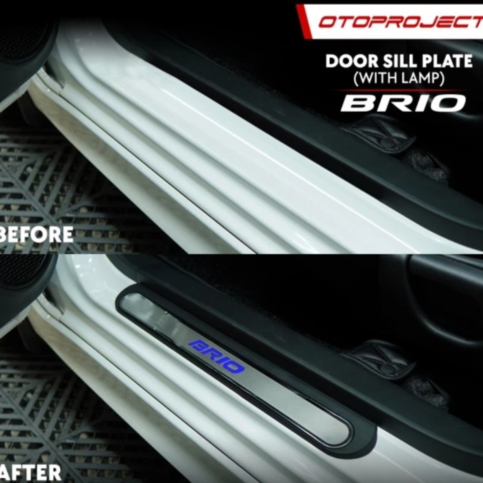 Laris Sillplate / Sillplate Pintu Samping Lampu Honda New Brio