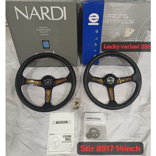 Gercep Stir Racing Mobil Ring 14 Inch Sprc Type 8917 Sparco/Nardi