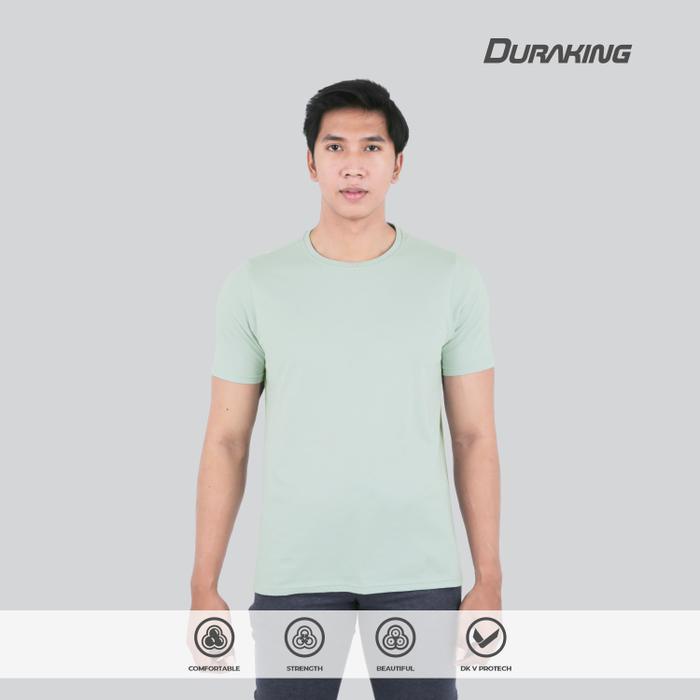 CUCI GUDANG Duraking Kaos 100 persen SUPIMA Cotton Daily Wear - O Neck Basic kain katun Lembut Polos