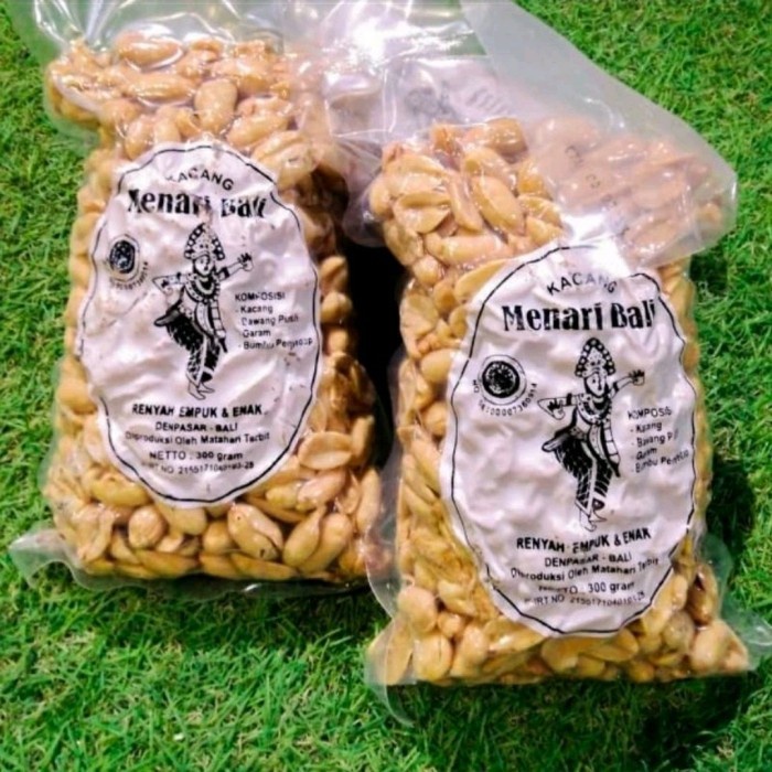 

(TopSeller) Kacang MENARI BALI, kacang biji besar, camilan dari Bali. Enak dan gur