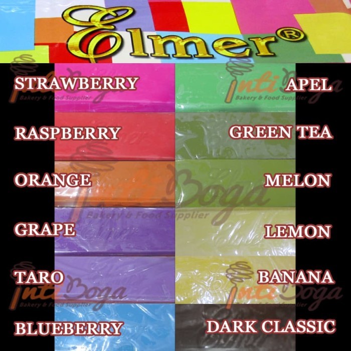 

(TopSeller) ELMER COMPOUND TROPICAL RAINBOW 1 KG - COKLAT WARNA