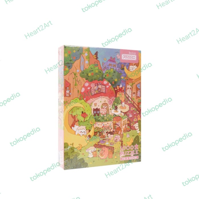 Botop Fusion Puzzle 1000 pcs / Pick Persimmon / Moon Township