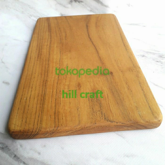 Talenan kayu jati besar dan tebal