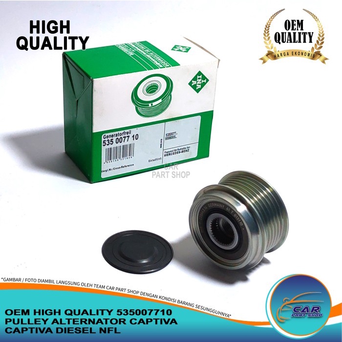 PULLEY ALTERNATOR CAPTIVA PULLY ALTERNATOR CAPTIVA DIESEL NFL OEM