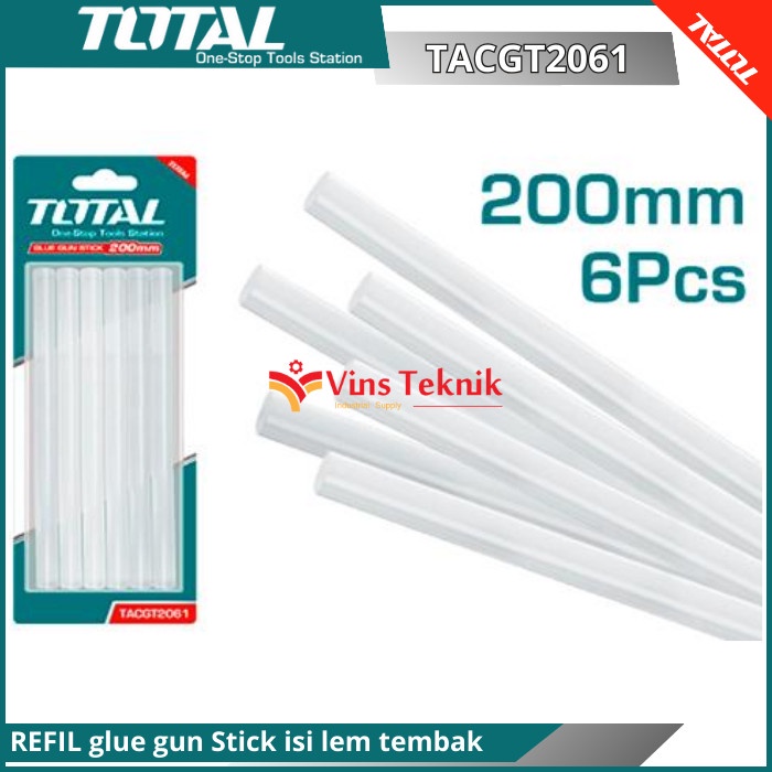 

isi lem tembak REFIL glue gun Stick TOTAL TACGT2061
