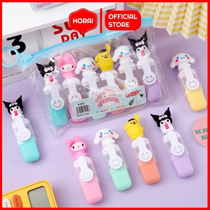 

Stabilo Highlighter Sanrio 6 Warna (1Pack=6Pcs)