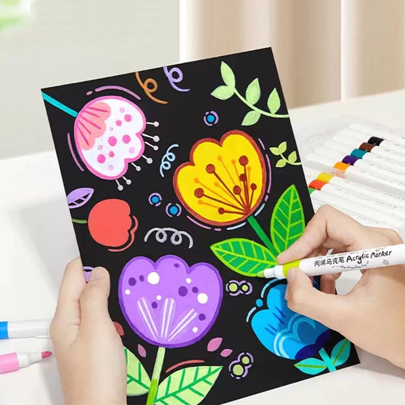 

Colors Pen Akrilik Marker Warna Cepat Kering Tahan Air Acrylic Rmenggambar Kreativitas Seni Edukas