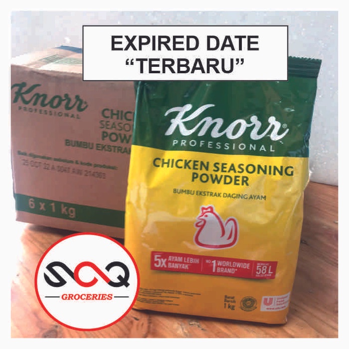 

Bumbu Penyedap / Seasoning Knorr Chicken Powder 1 Kg