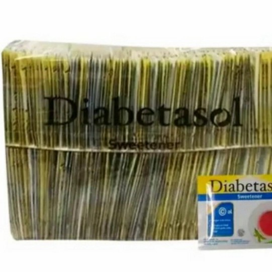 

Gula Diabetasol Sweetener Gula Non Kalori isi 200 sachet