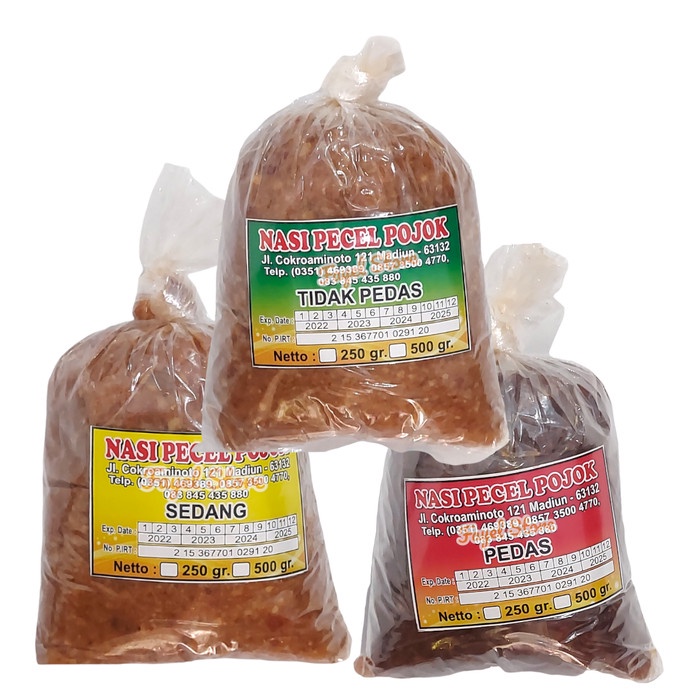 

Sambel Pecel Madiun Asli Warung Nasi Pecel Pojok Rasa Pedas