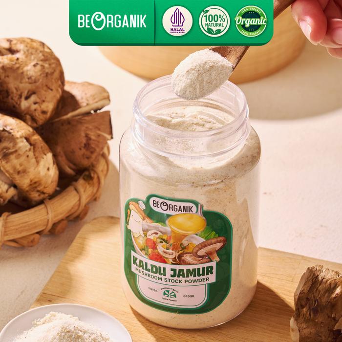 

Beorganik Mushroom Stock Powder (NON MSG) / Kaldu Jamur Soup