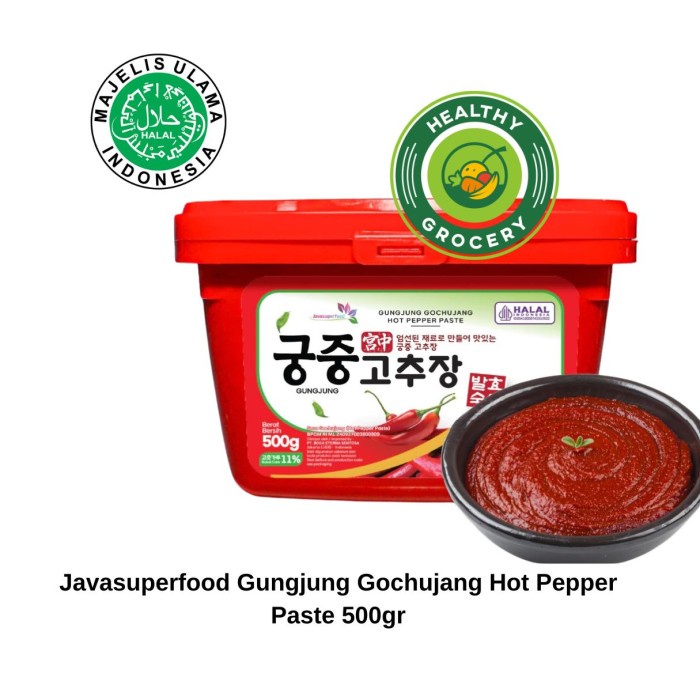 

Javasuperfood Gungjung Gochujang Hot Pepper Paste gr