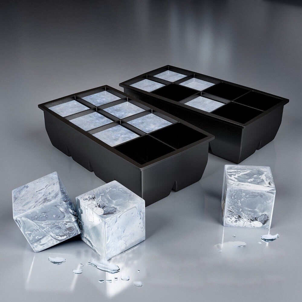 

DabuLiu Cetakan Es Batu Silikon Kotak 8 Grid Ice Cube Tray - DB88