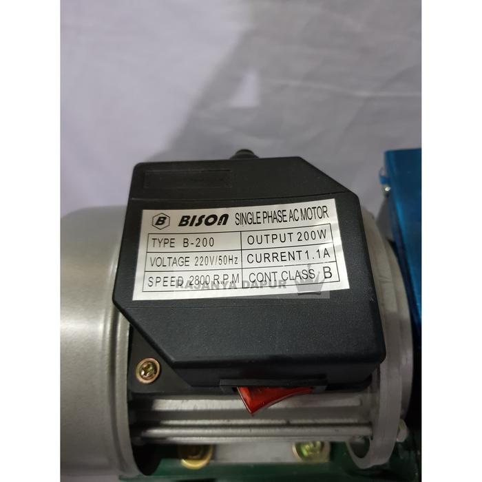 (Expert) mesin parutan kelapa bison type B-200 - parutan kelapa listrik kecil