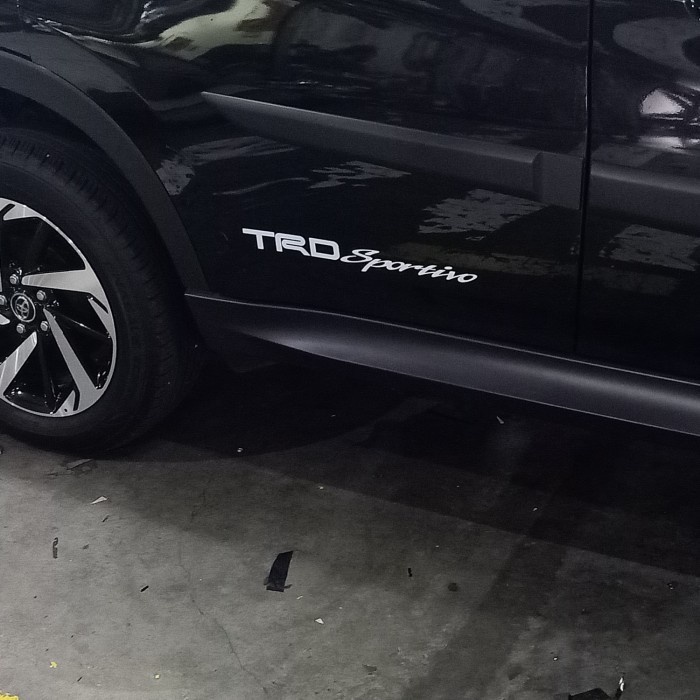 (Expert) Stiker TRD Sportivo Toyota All New Rush 2018-2021