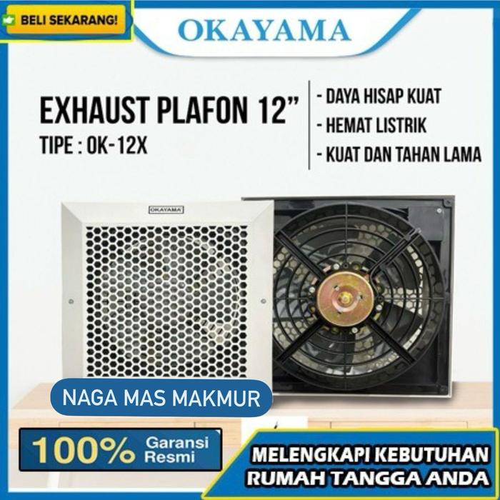 SALE TERHOTT KIPAS EXHAUST HEXOS PLAFON 12 INCH SELECTRON READYY