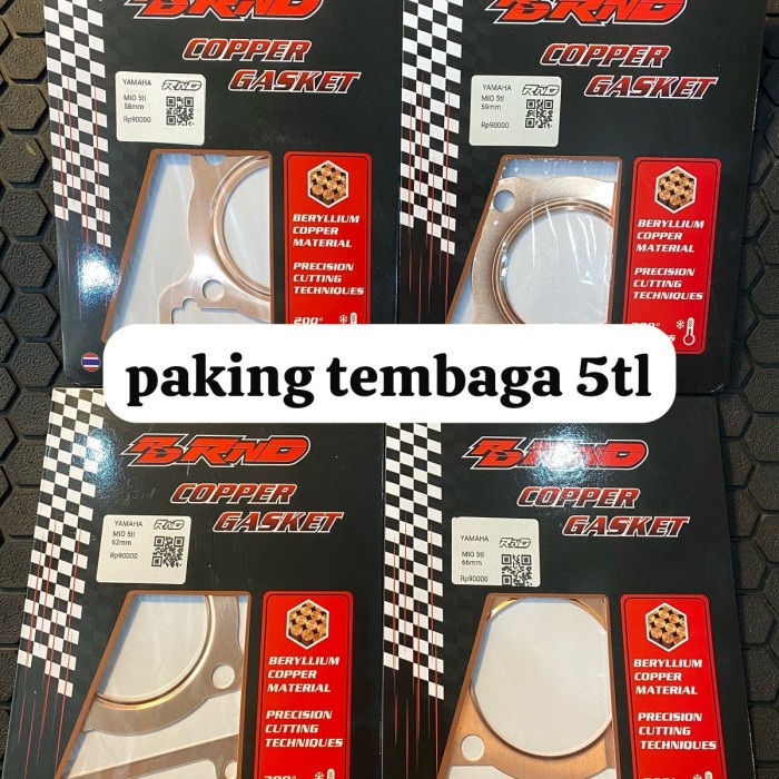 PAKING HEAD PAKING BLOK TEMBAGA MIO 5TL 58 59 62 66