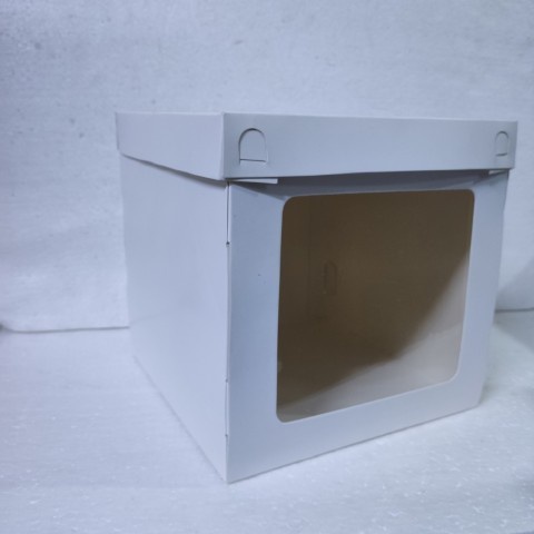 (Expert) Dus Tart Ivory Tinggi Box Kue Tart Ultah Tinggi 20 / 22 / 25 / 28 / 30