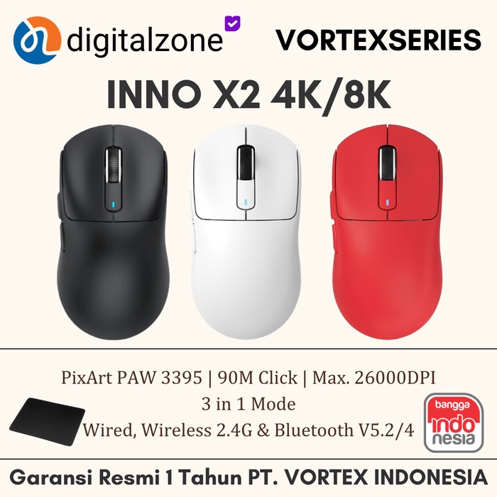 [Expert] Vortex INNO X2 4K/8K Vortexseries INNO X2 4K/8K Gaming Mouse Vortex
