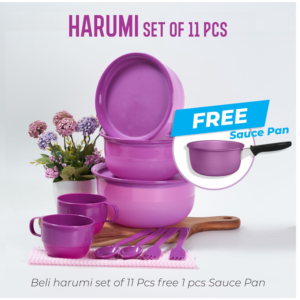 HARUMI SERVING SET FREE SAUCE PAN