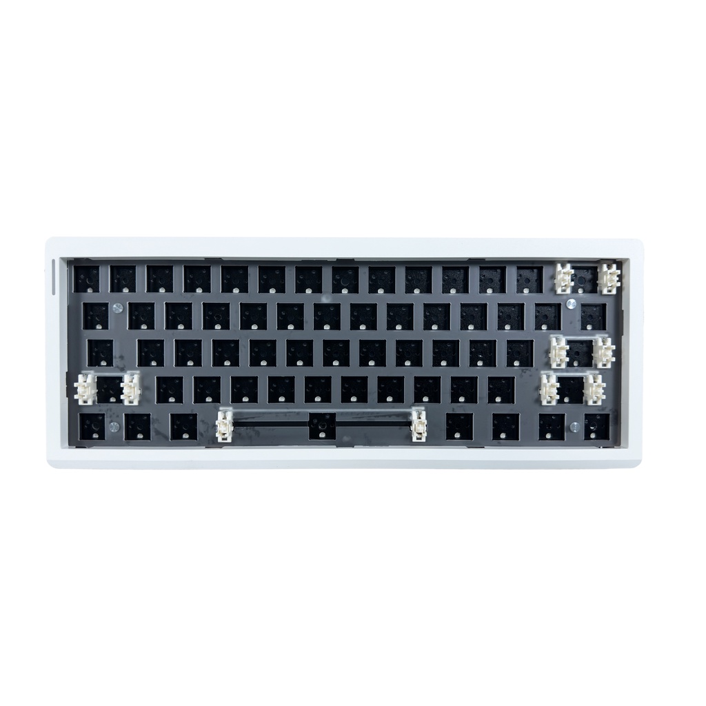 Zuoya Gmk61 Mechanical Keyboard Kit Hot-Swappable 3-Mod Bluetooth 2.4G Wireless Rgb Backlit Gasket