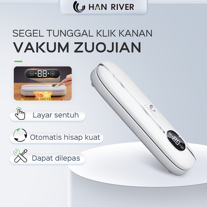MacamKita- HAN RIVER Mesin Vacuum sealer makanan basah kering frozen food