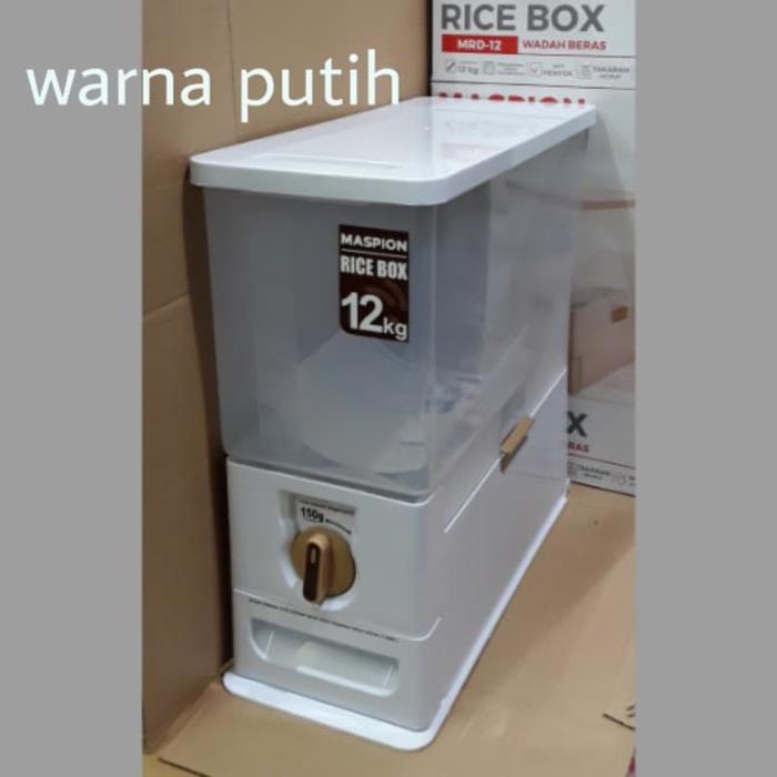 MacamKita- Rice box maspion 12kg wadah beras tempat beras