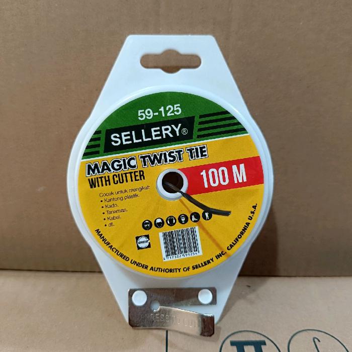

MAGIC TWIST 100 METER ALAT PENGIKAT KABEL SERBGUNA MAGIC TWIST SELELRY 100 METER