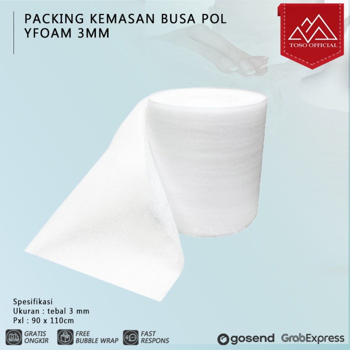 

Packing Kemasan Busa Polyfoam 3mm