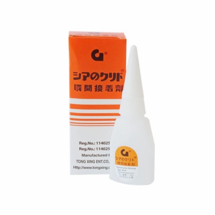 

Lem G Korea Super Glue Tetes Cair Serbaguna
